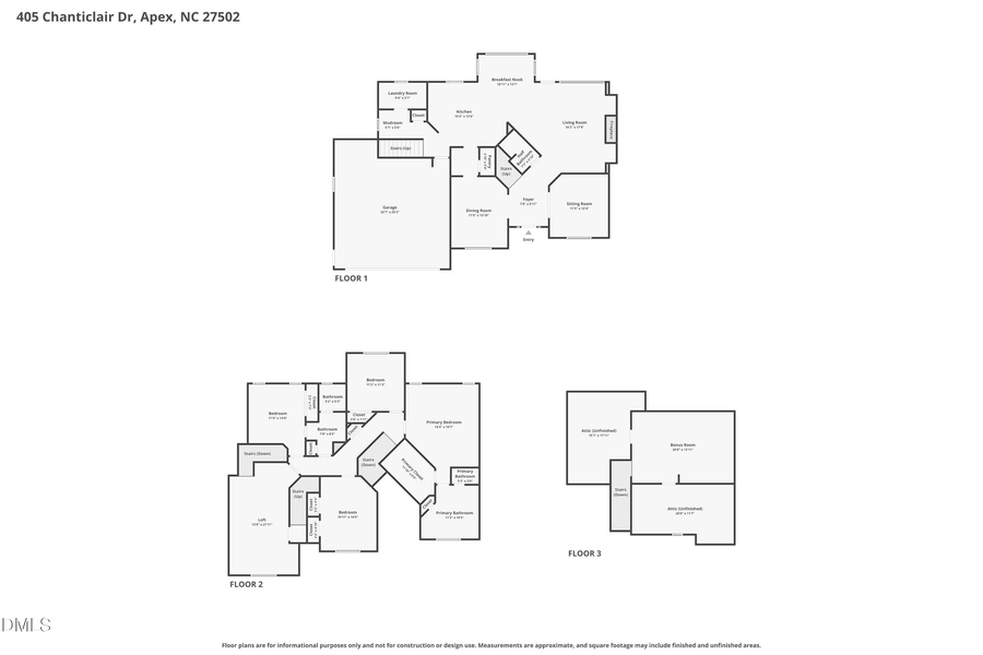 405 Chanticlair Drive, Apex, NC 27502 - #2