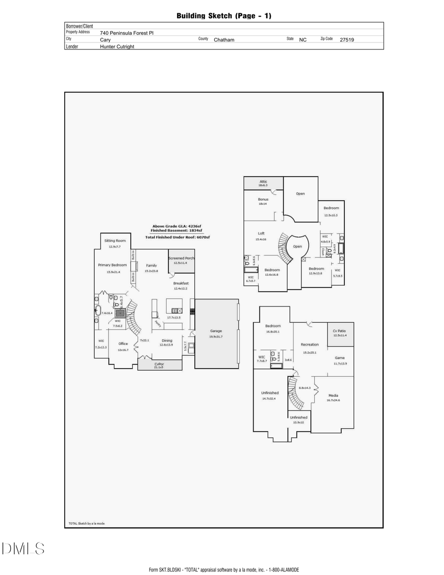 740 Peninsula Forest Place, Cary, NC 27519 - #2