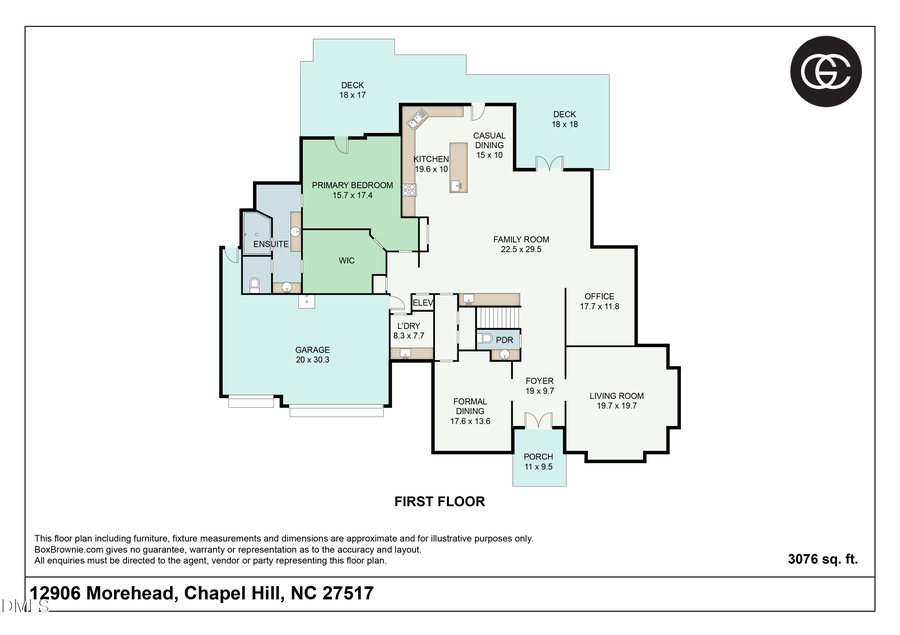 12906 Morehead, Chapel Hill, NC 27517 - #2