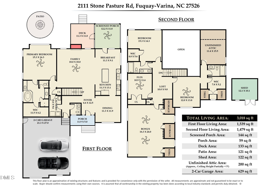 2111 Stone Pasture Road, Fuquay Varina, NC 27526 - #2