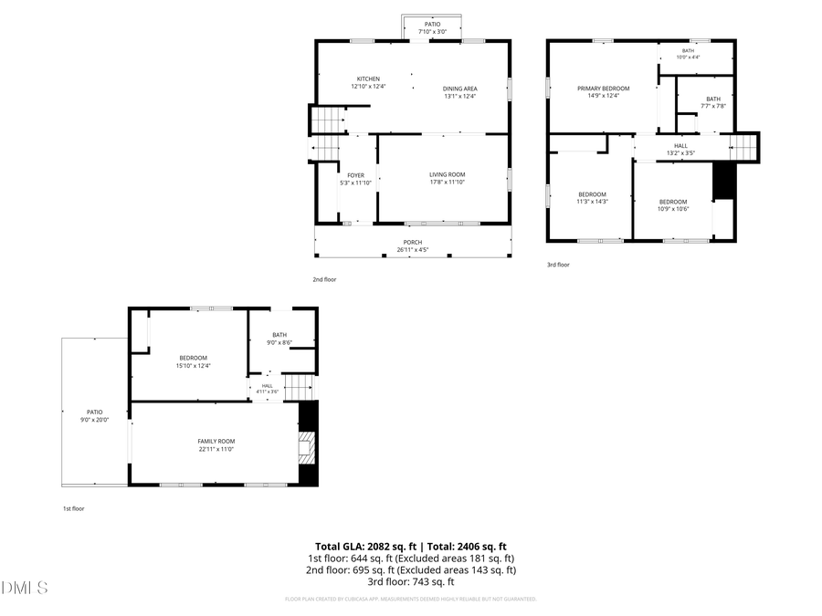 4416 Parkwood Drive, Raleigh, NC 27603 - #2