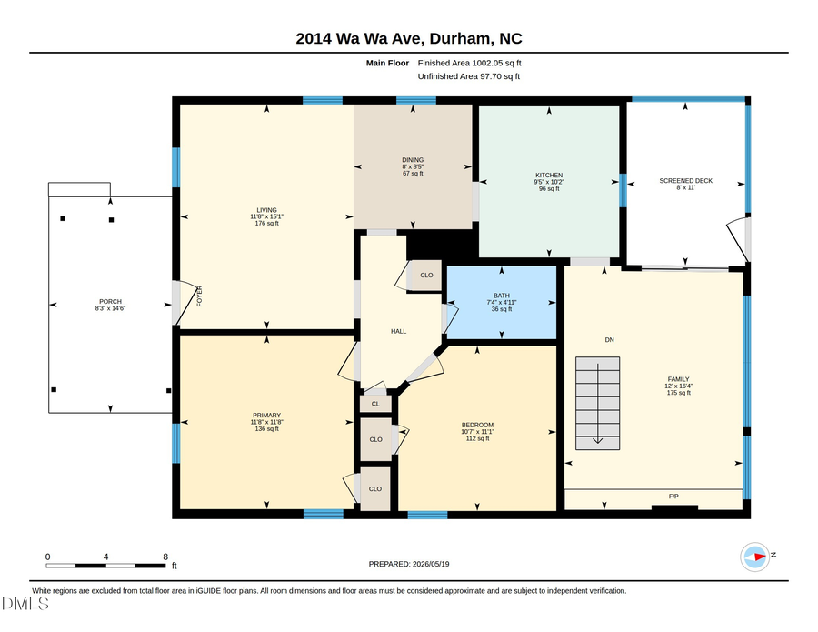 2014 Wa Wa Avenue, Durham, NC 27707 - #2