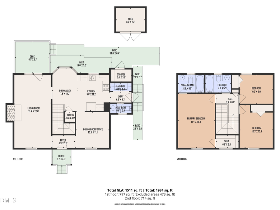 4713 Draper Road, Raleigh, NC 27616 - #2