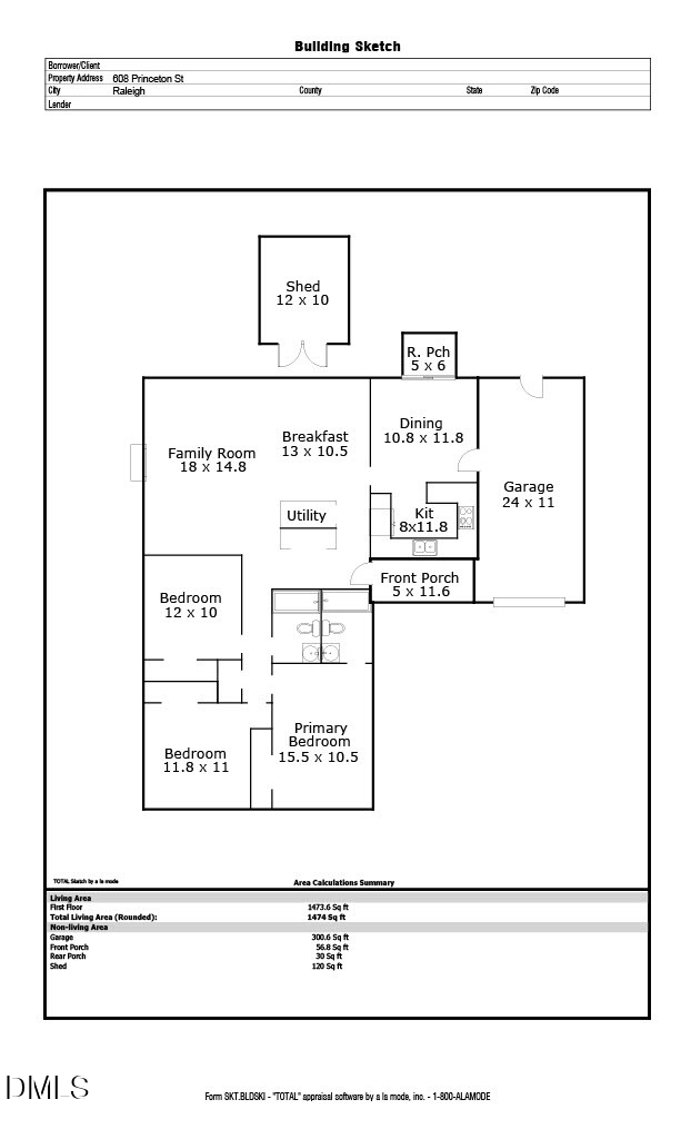 608 Princeton, Raleigh, NC 27609 - #2