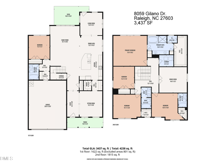 8059 Gilano Drive, Raleigh, NC 27603 - #2