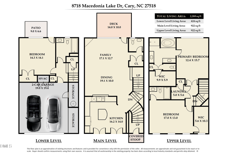 8718 Macedonia Lake Drive, Cary, NC 27518 - #2