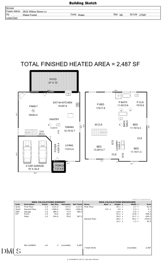 3632 Willow Stone Lane, Wake Forest, NC 27587 - #2