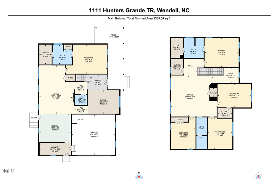 1111 Hunters Grande Trail, Wendell, NC 27591 - #2