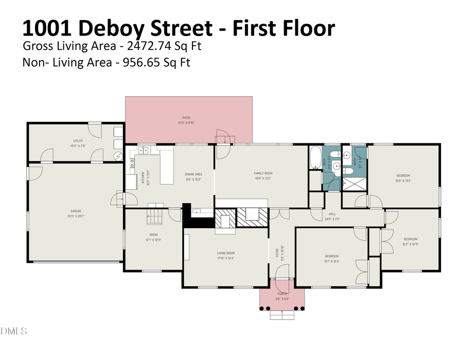 1001 Deboy Street, Raleigh, NC 27606 - #2