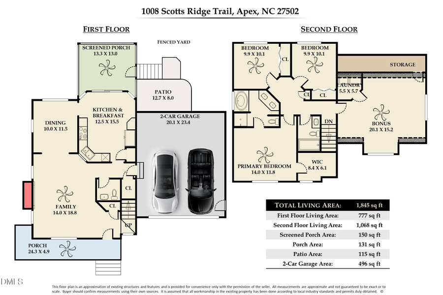 1008 Scotts Ridge Trail, Apex, NC 27502 - #2