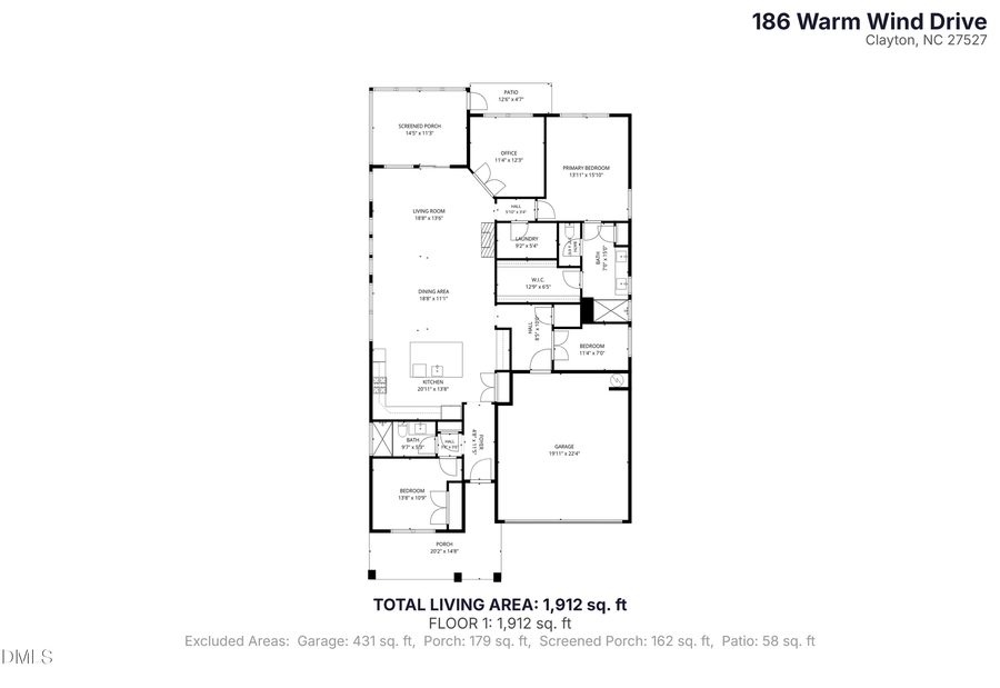 186 Warm Wind, Clayton, NC 27527 - #2