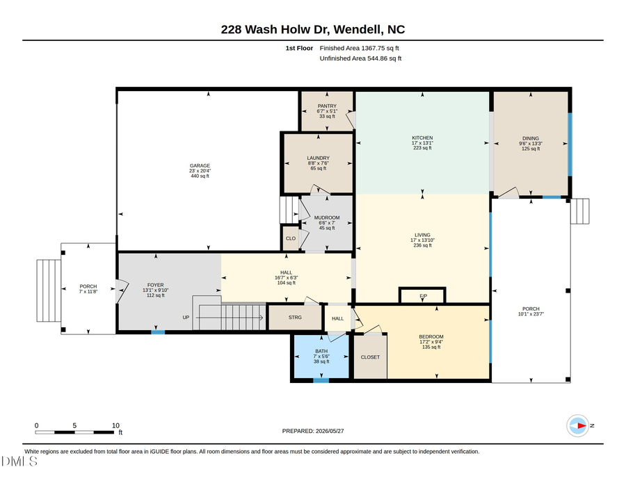 228 Wash Hollow Drive, Wendell, NC 27591 - #2