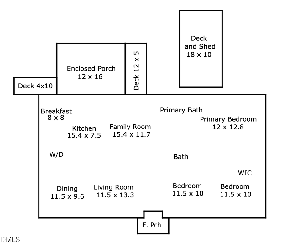 5812 Shamrock Road, Durham, NC 27713 - #2