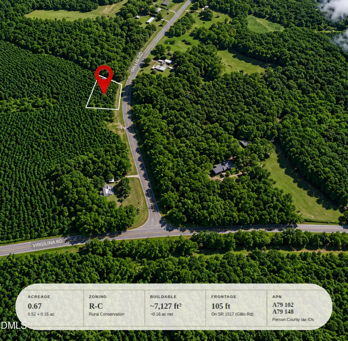 00-00 Gillis Road, Roxboro, NC 27574 - #1