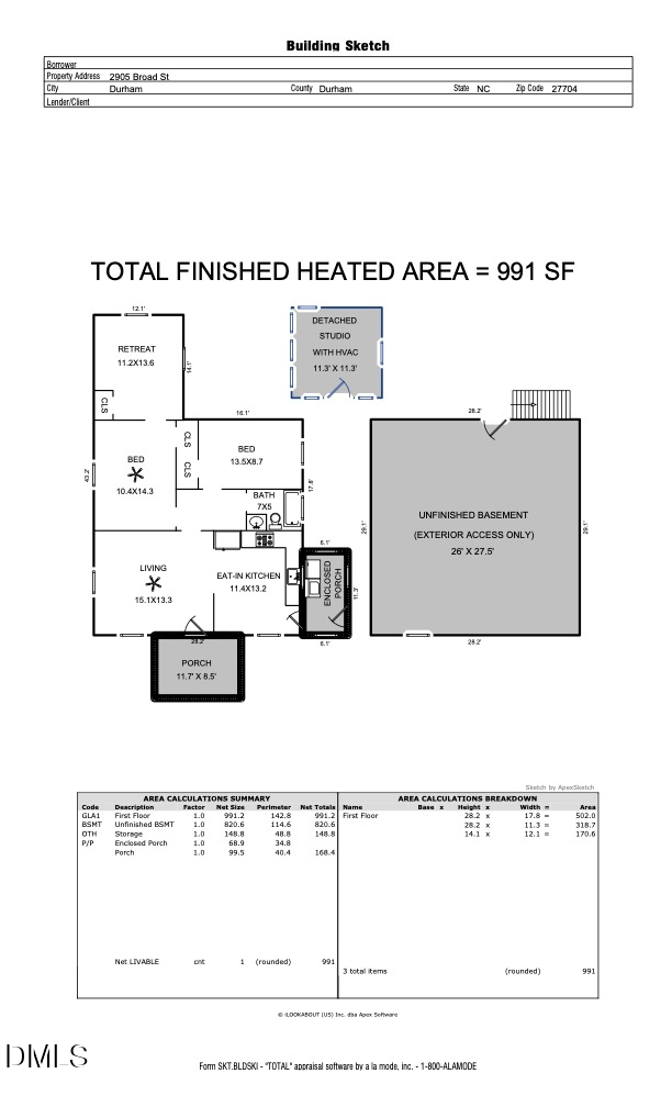 2905 Broad Street, Durham, NC 27704 - #2