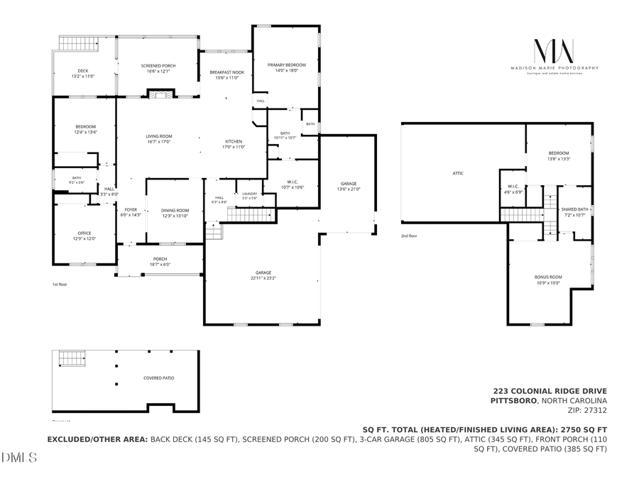 223 Colonial Ridge Drive, Pittsboro, NC 27312 - #2