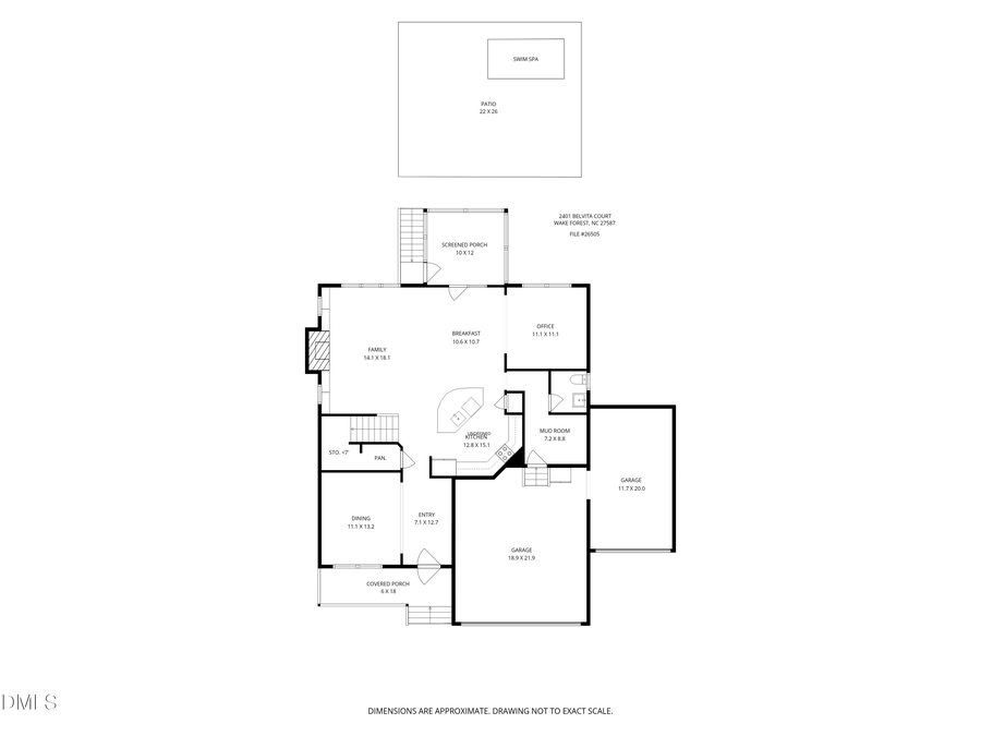 2401 Belvita Court, Wake Forest, NC 27587 - #2