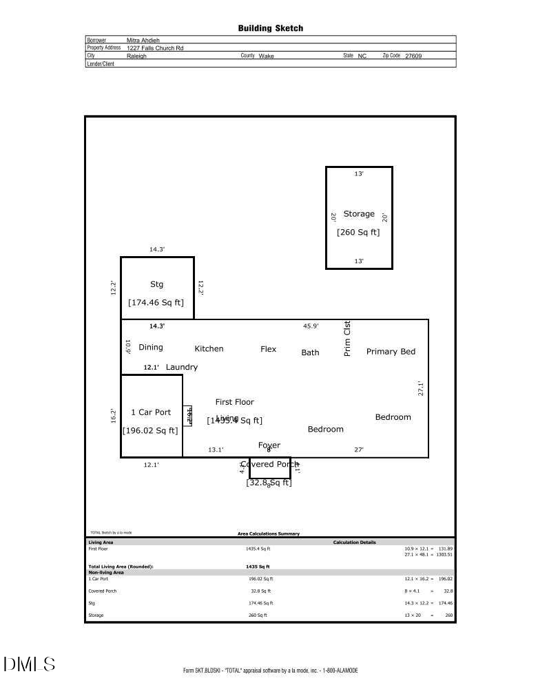 1227 Falls Church Road, Raleigh, NC 27609 - #2