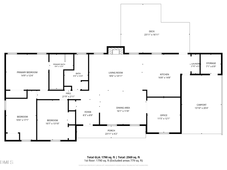 6704 Valley Drive, Raleigh, NC 27612 - #2
