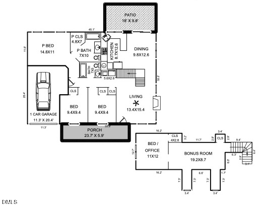 5313 Thistlebrook Court, Raleigh, NC 27610 - #2