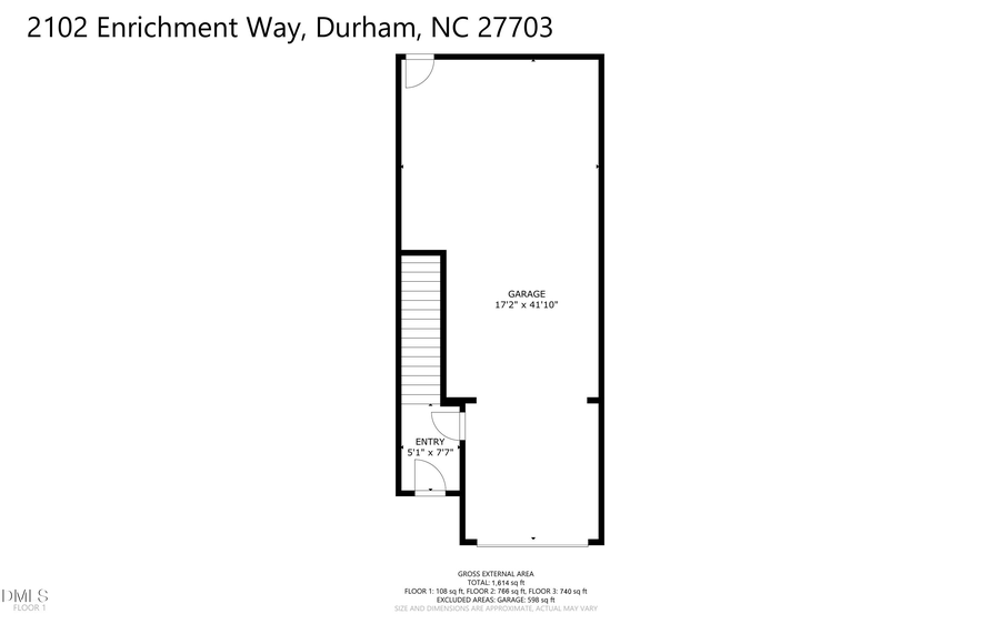 2102 Enrichment Way, Durham, NC 27703 - #2