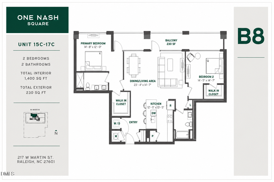 217 W Martin Street #15 C, Raleigh, NC 27601 - #2