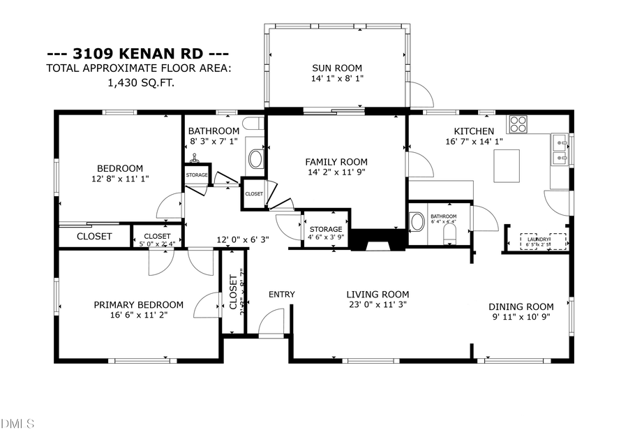 3109 Kenan Road, Durham, NC 27704 - #2