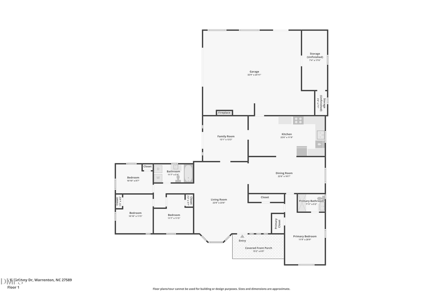 110 Grannys Drive, Warrenton, NC 27589 - #2