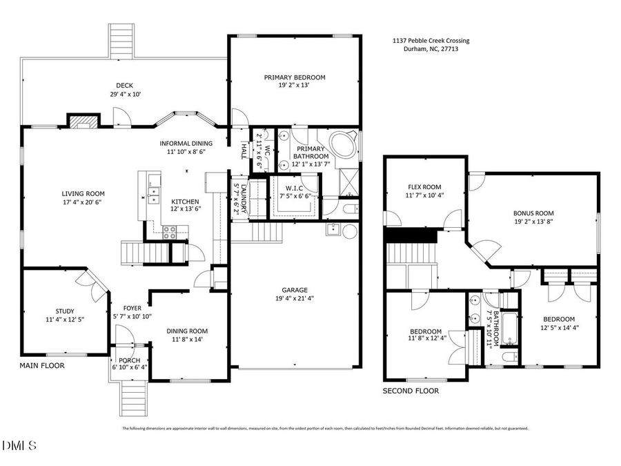 1137 Pebble Creek Crossing, Durham, NC 27713 - #2