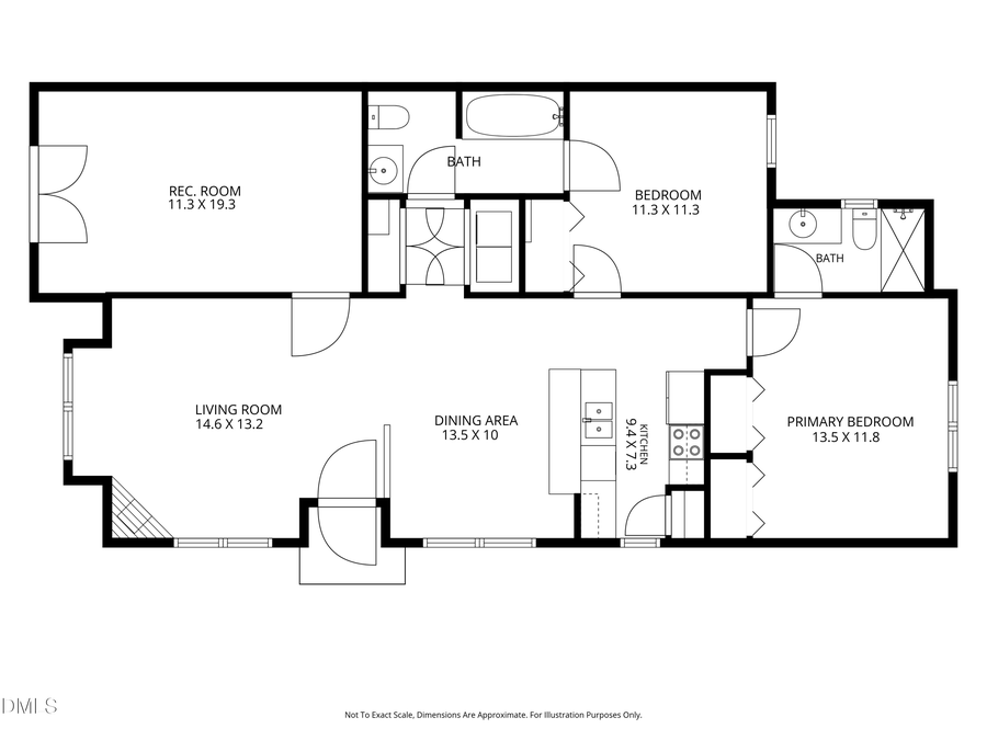 4110 Henline Drive, Raleigh, NC 27604 - #2