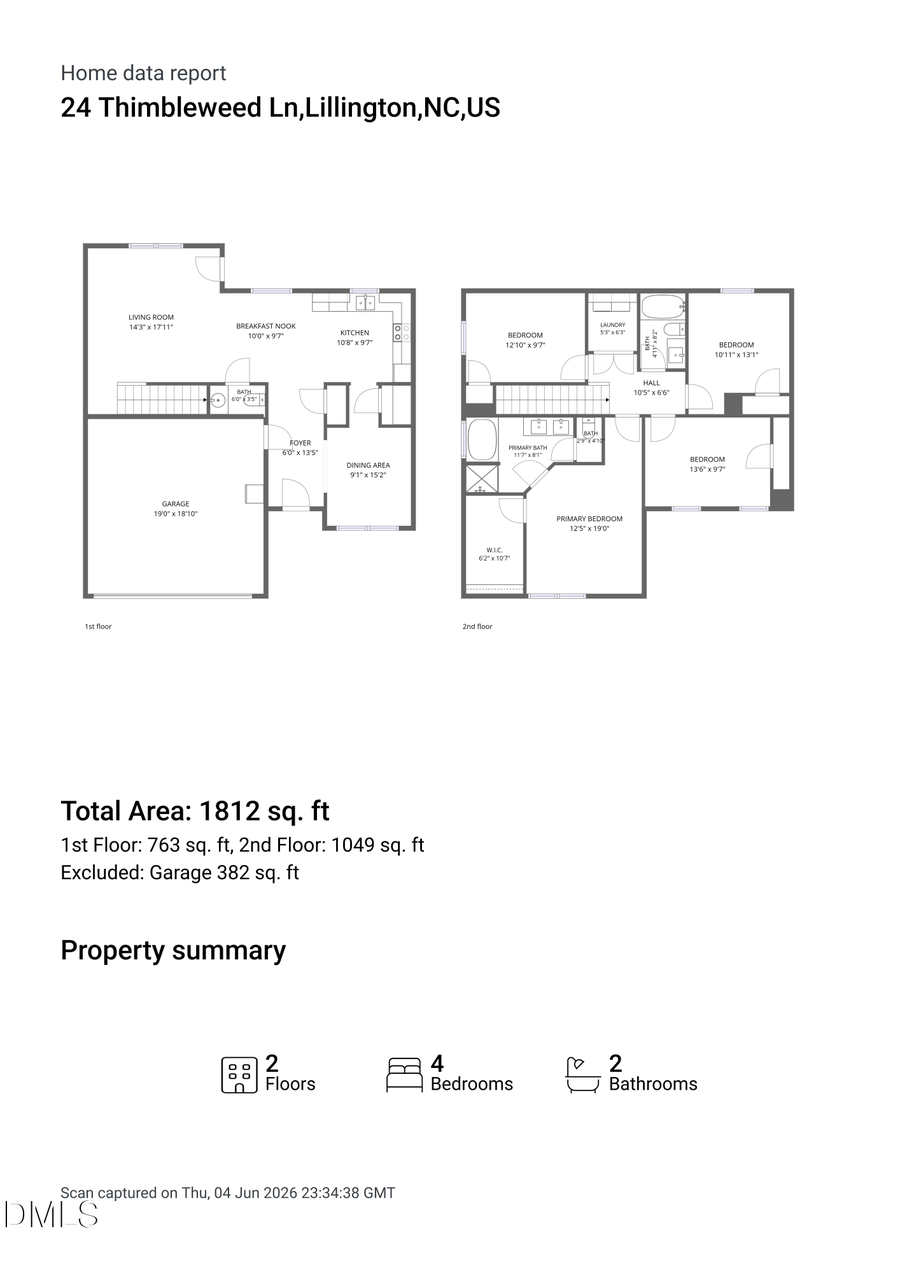 24 Thimbleweed Lane, Lillington, NC 27546 - #2