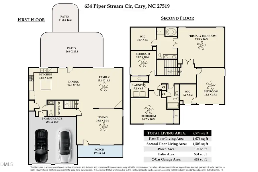 634 Piper Stream Circle, Cary, NC 27519 - #2