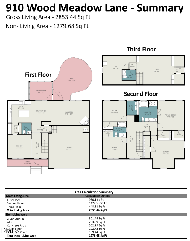 910 Wood Meadow Lane, Durham, NC 27703 - #2