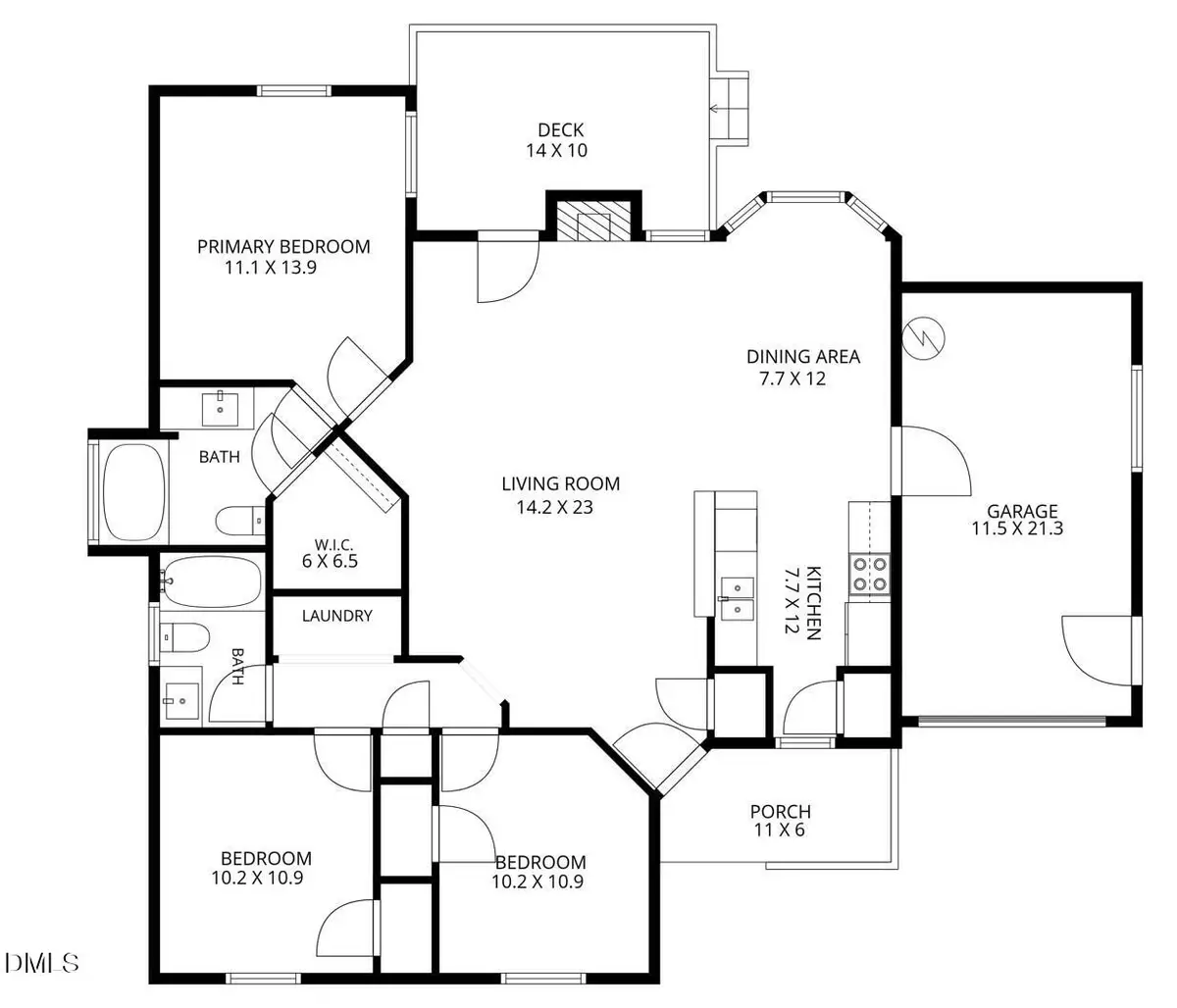 5412 Fieldcross Court, Raleigh, NC 27610 - #1