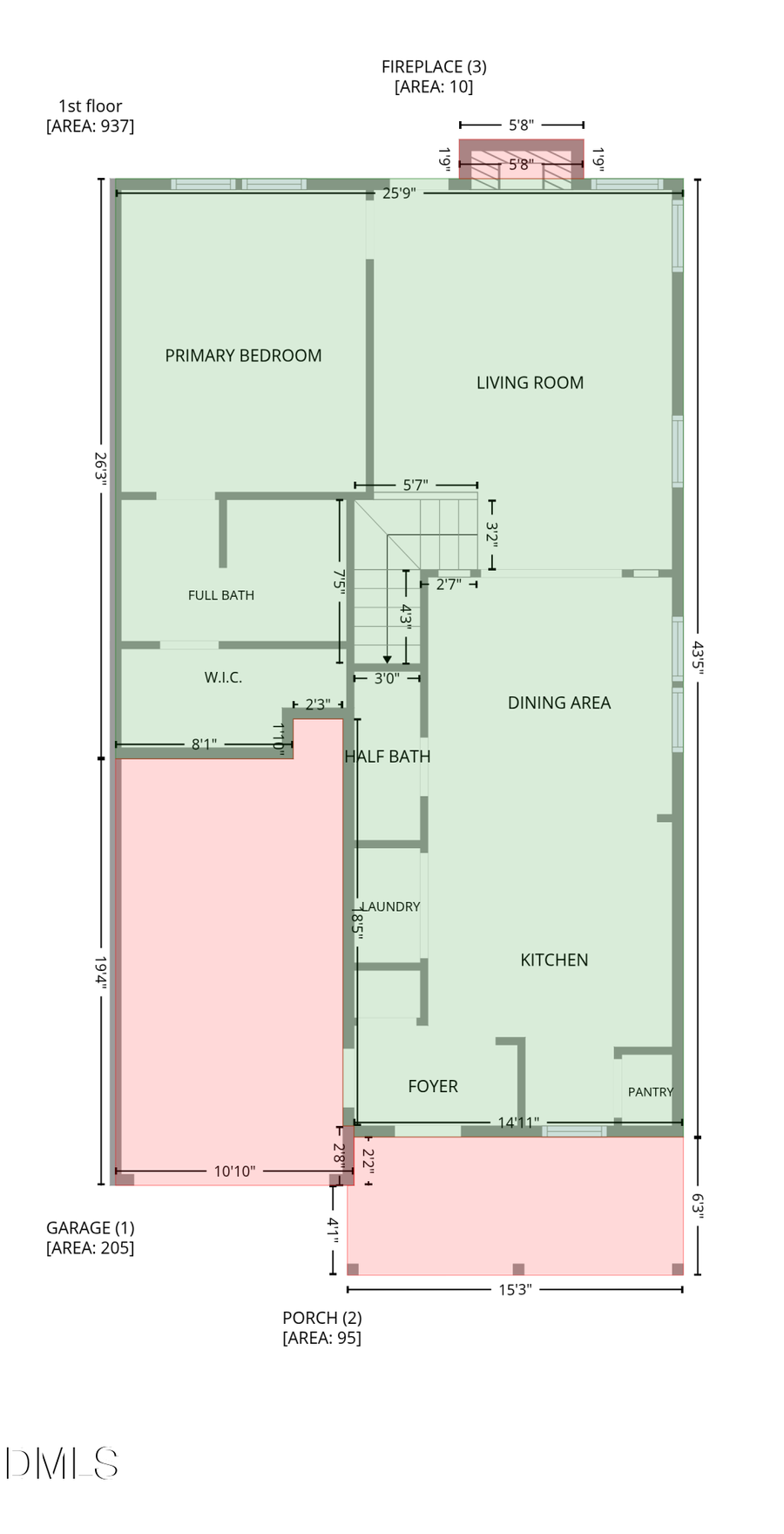 1905 Bartlett Circle, Hillsborough, NC 27278 - #2