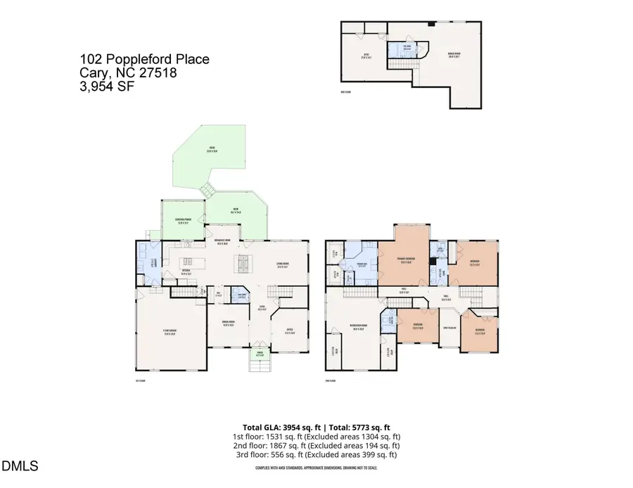 102 Poppleford Place, Cary, NC 27518 - #2