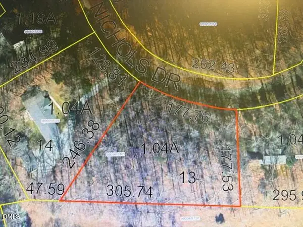 Tbd Lot 13 Nichols Drive, Rougemont, NC 27572