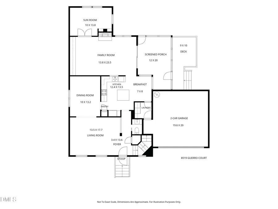 8519 Guerro Court, Raleigh, NC 27613 - #2