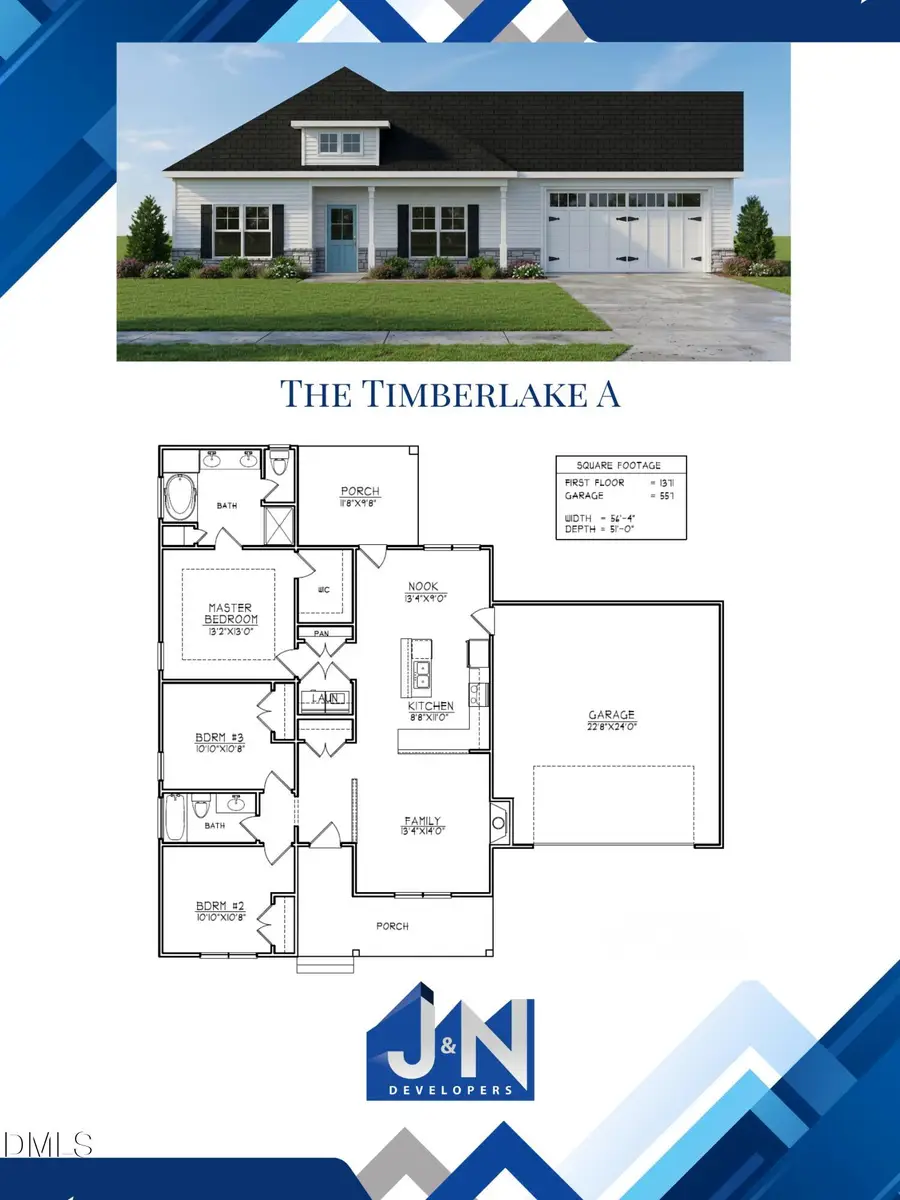 211 Pendergrass Drive, Princeton, NC 27569 - #2