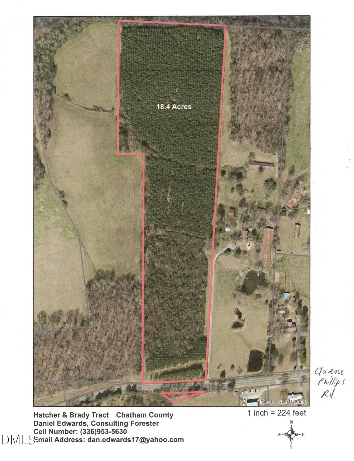 850 Clarence Phillips Road, Bennett, NC 27208 - #1
