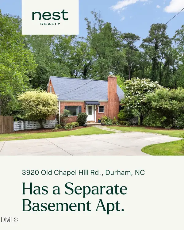3920 Old Chapel Hill Road, Durham, NC 27707