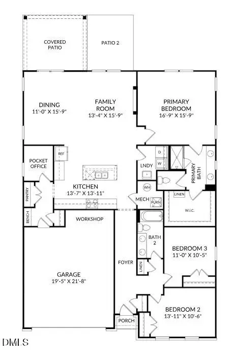 105 King Tucks Way, Four Oaks, NC 27524 - #2