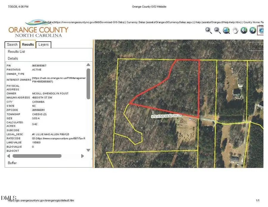 2315 Stevens Meadow Lane, Hillsborough, NC 27278 - #2