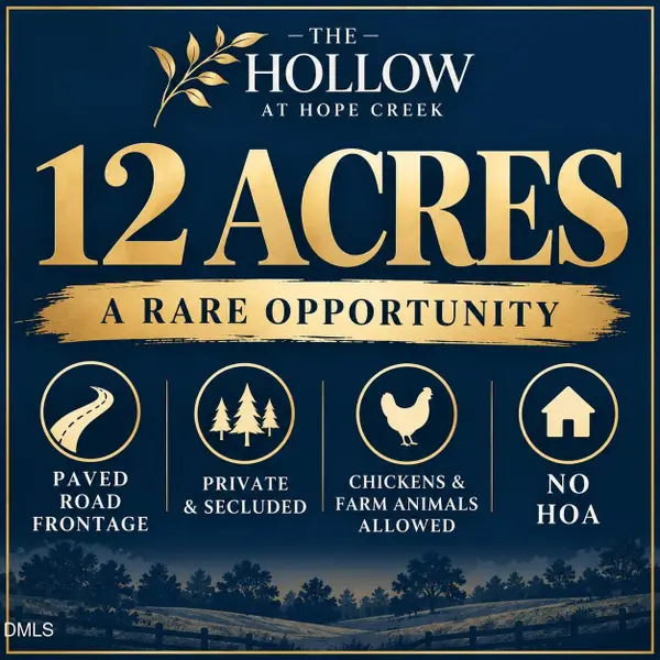 12 Acres Hope Creek Trail, Spring Hope, NC 27882