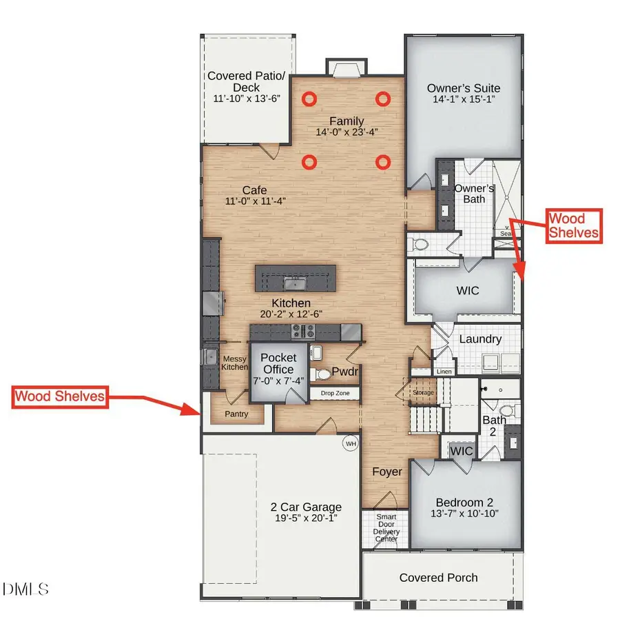 456 Merritt Lake Avenue, Zebulon, NC 27597 - #2