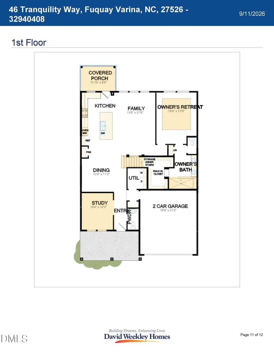 46 Tranquility Way, Fuquay Varina, NC 27526 - #3