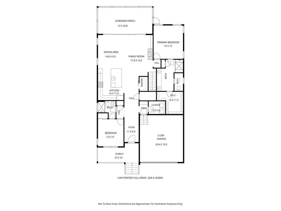 1249 Porters Call Drive, Wendell, NC 27591 - #3