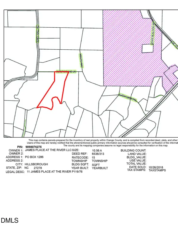 Lot 11 Riversound Lane, Rougemont, NC 27572