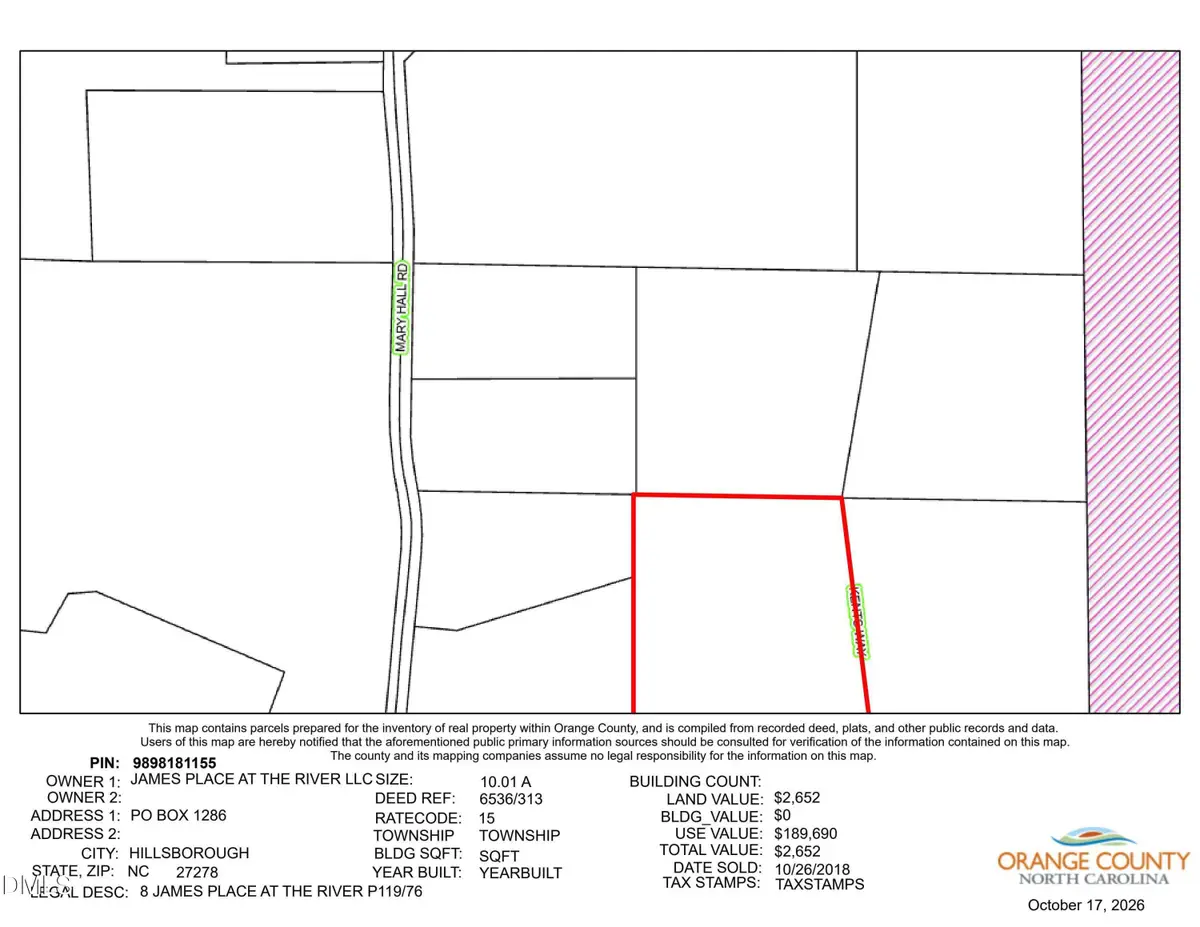 Lot 8 Riversound Lane, Rougemont, NC 27572 - #1