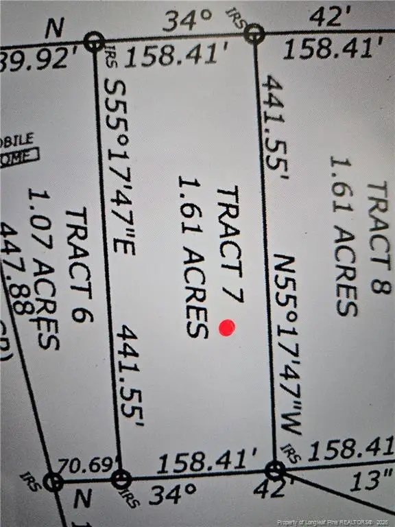 Lot 7 Sand Rock Road, Fairmont, NC 28340